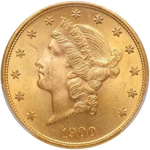 image for: $20 1900-S PCGS MS65