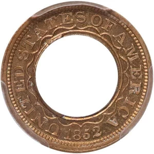 image for: G$1 1852 J-148. PCGS PR64 CAC