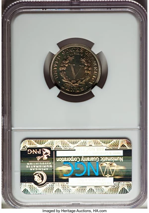 image for: 1891 5C PR67 Cameo NGC....