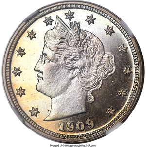 image for: 1909 5C PR68 Cameo NGC....