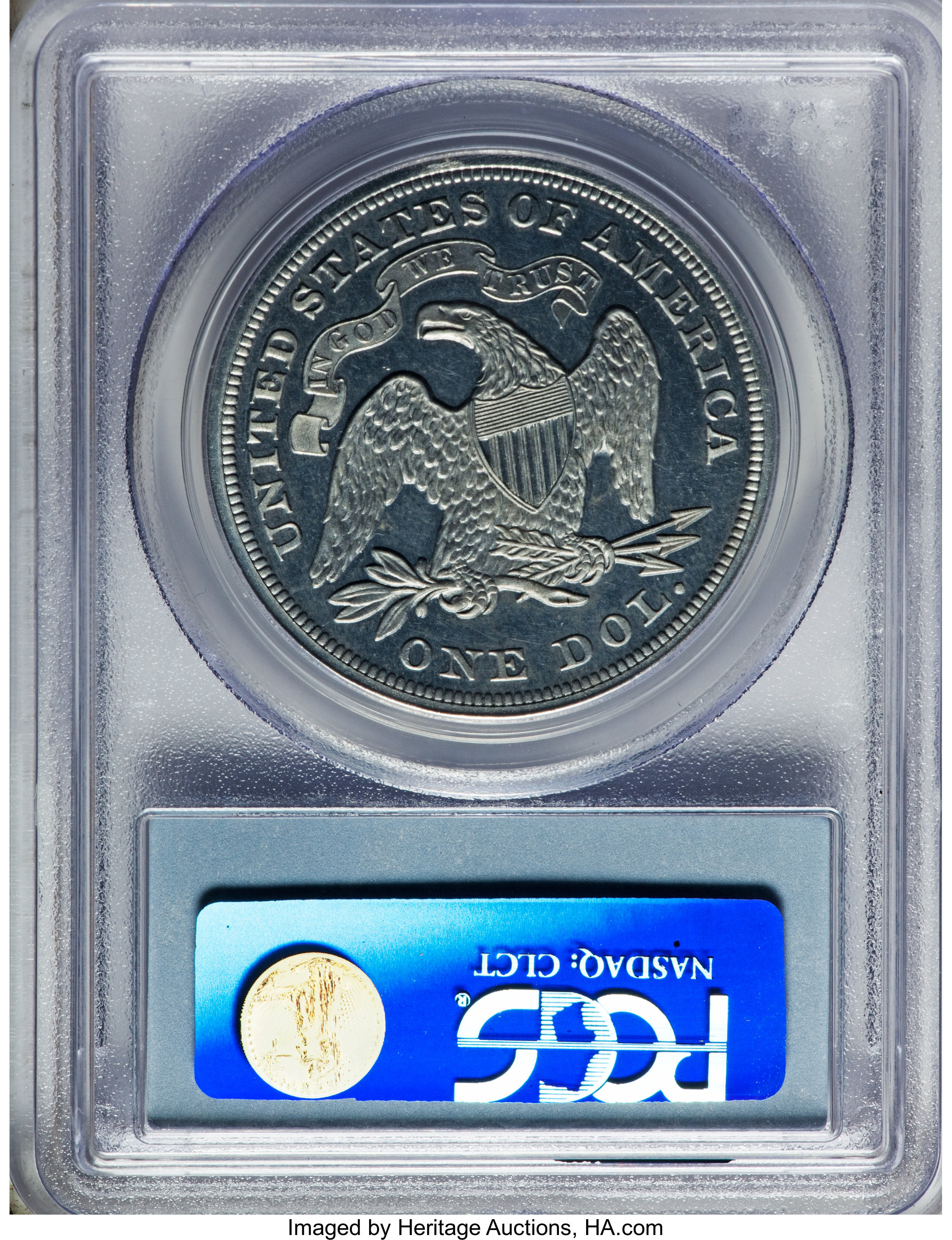 image for: 1870 $1 Indian Princess Dollar, Judd-1019, Pollock-1154, High R.7, PR65 PCGS....