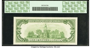 image for: Fr. 2159-H $100 1950B Federal Reserve Note. PCGS Superb Gem New 68PPQ....