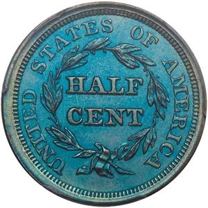 image for: 1/2C 1856 PCGS PR64 BN CAC