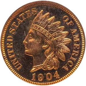 image for: 1C 1904 NGC PR65 RD CAM CAC