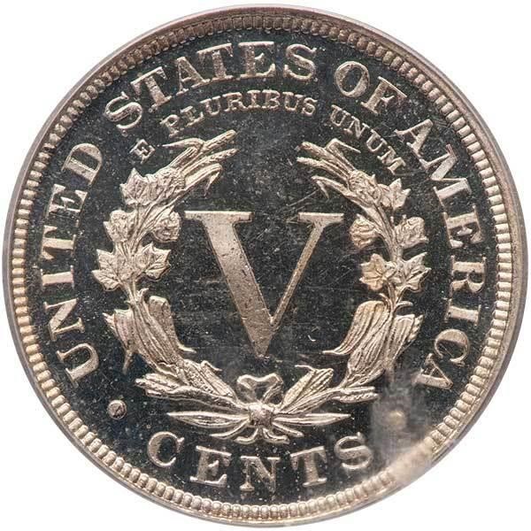 image for: 5C 1891 PCGS PR65 DCAM CAC