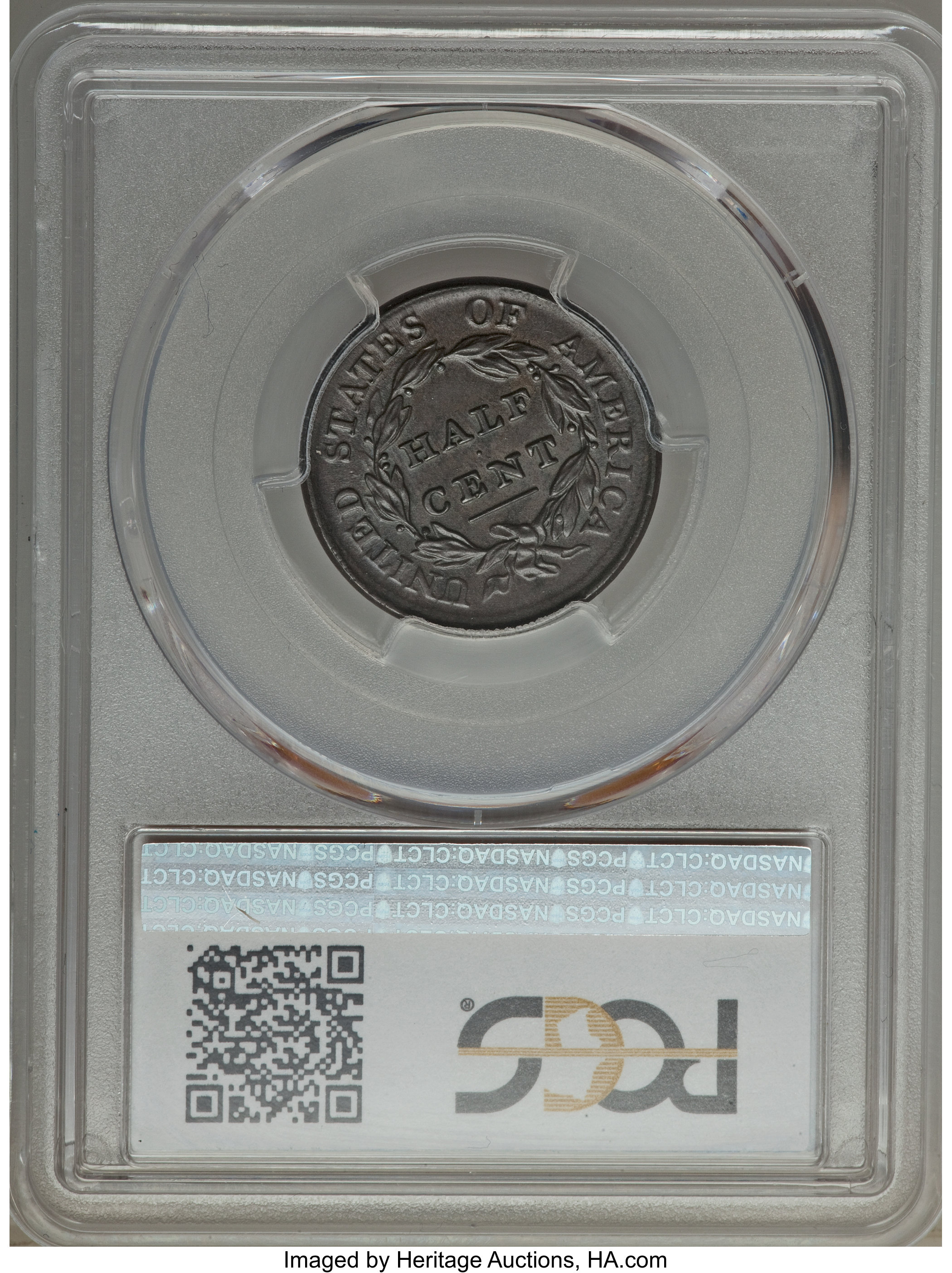 1809 1/2c Normal Date, C-3 MS BN MS61 BN thumbnail 8