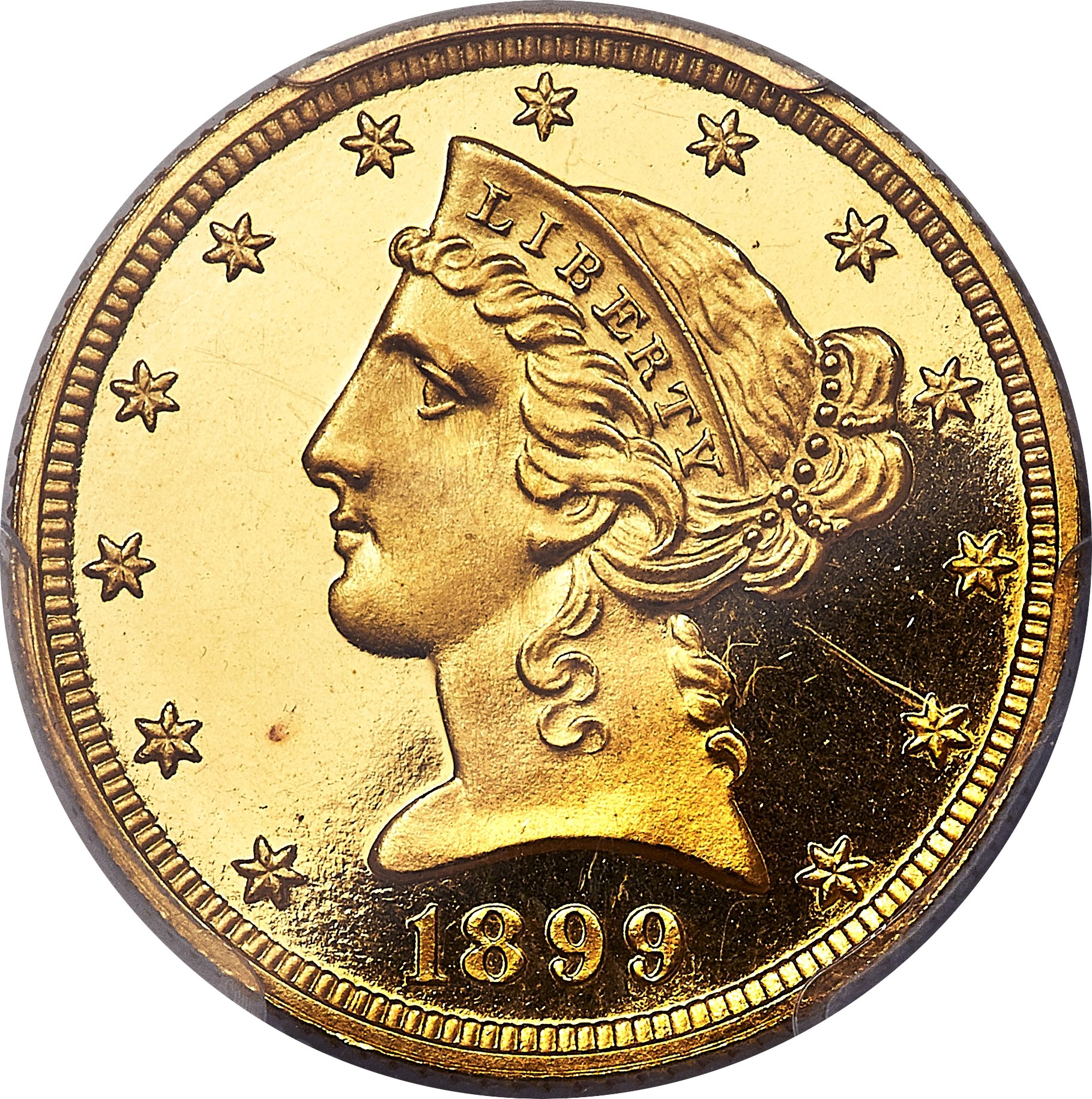 image for: 1899 $5 PR65+ Deep Cameo PCGS....