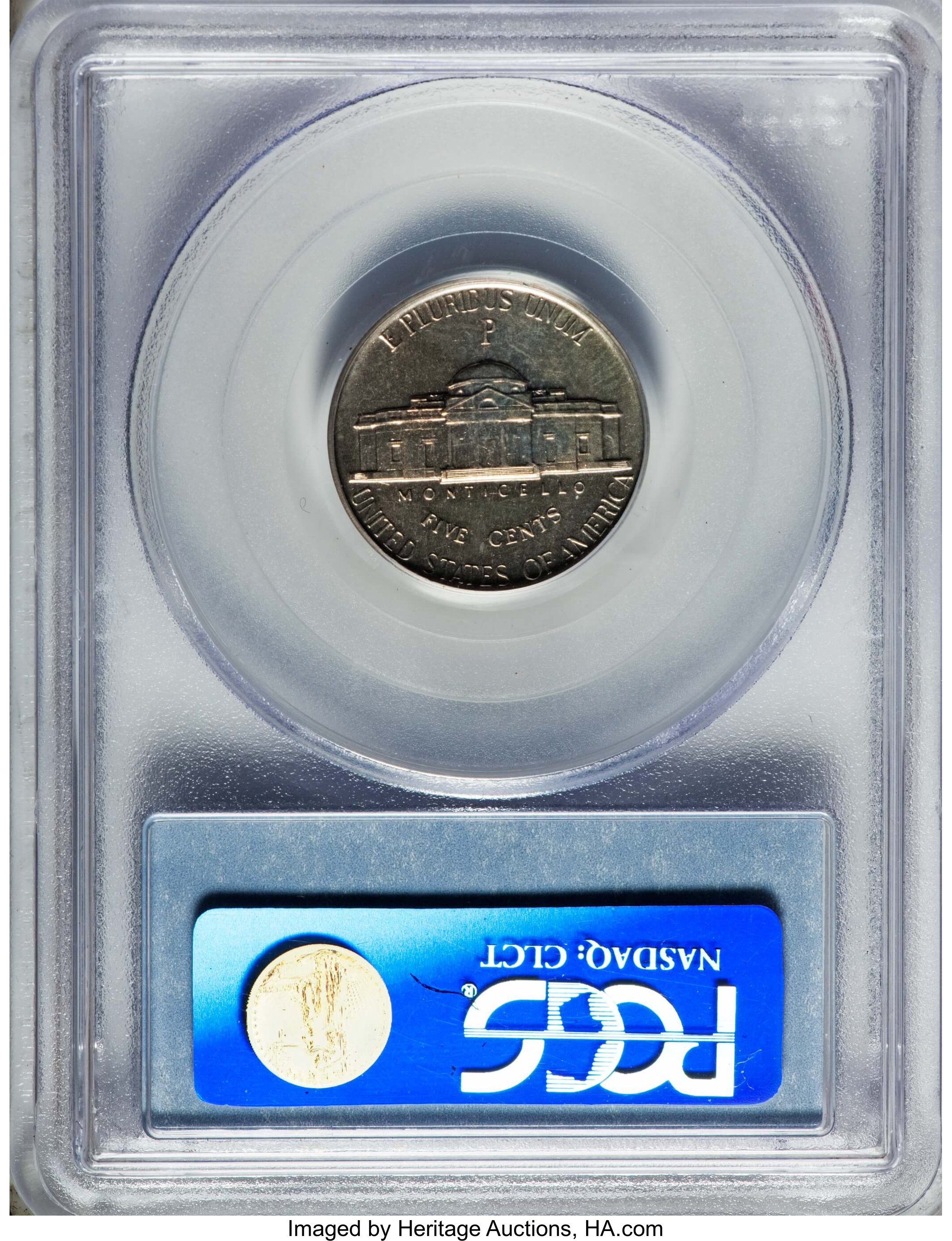 Jefferson Nickel 5c Silver War Issues, 1942 [Type] PR61 thumbnail 16