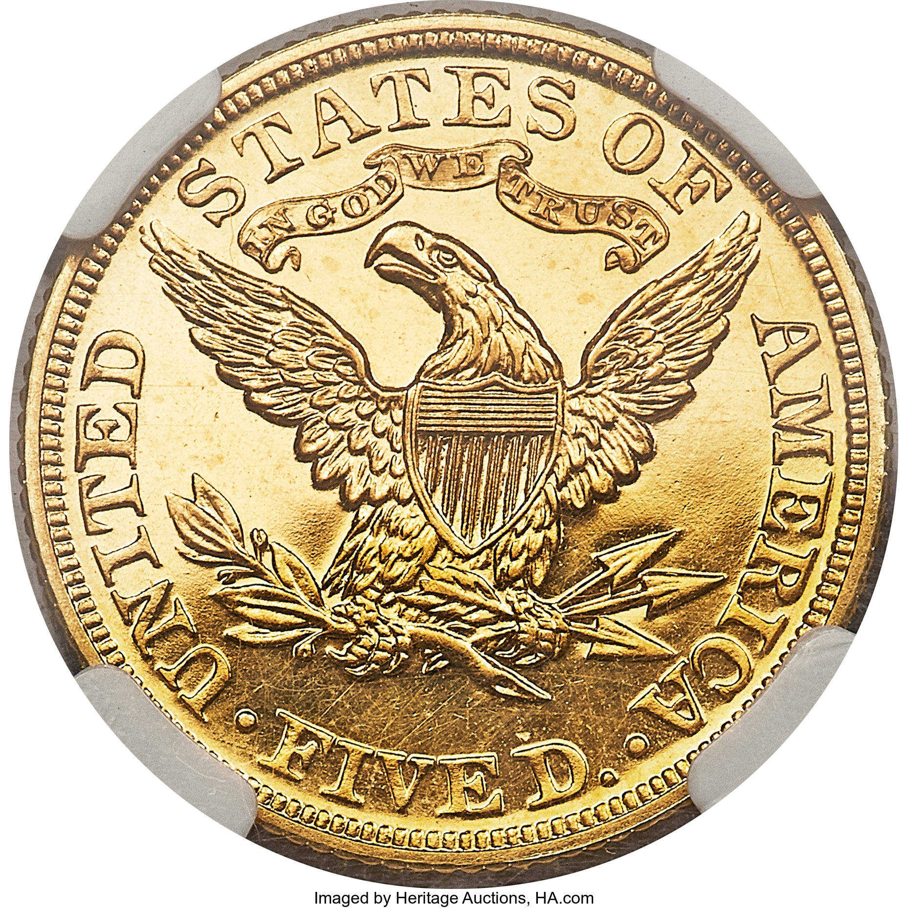 image for: 1906 $5 PR65 Cameo NGC....