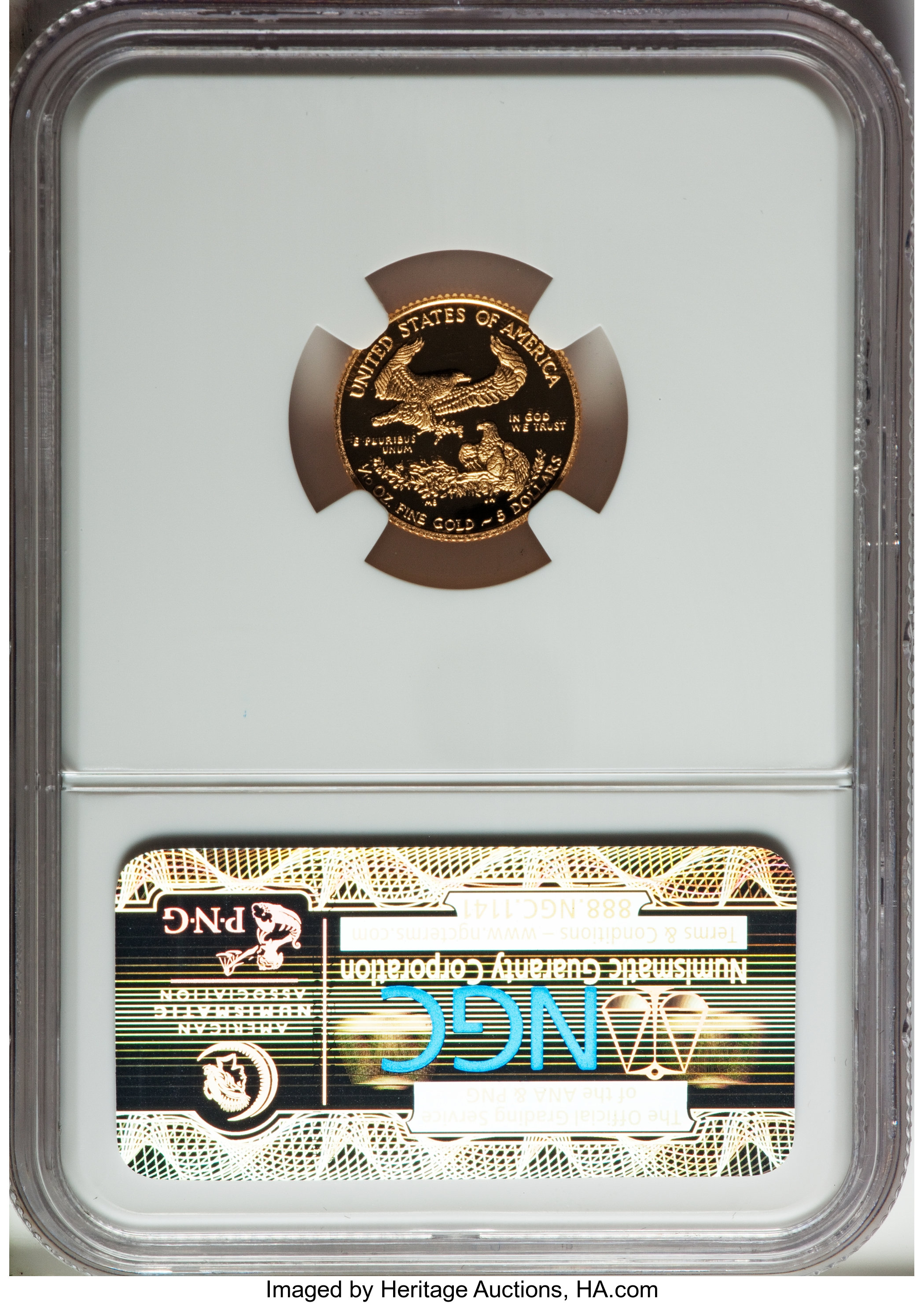 American Gold Eagle (AGE) Set 4 Coins, 1986- PR DCAM [Type] OGP thumbnail 14