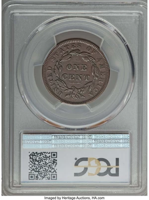 image for: 1838 1C N-3, R.1, VF35 PCGS. PCGS Population: (1/9). NGC Census: (0/14). Mintage 6,370,200. ...