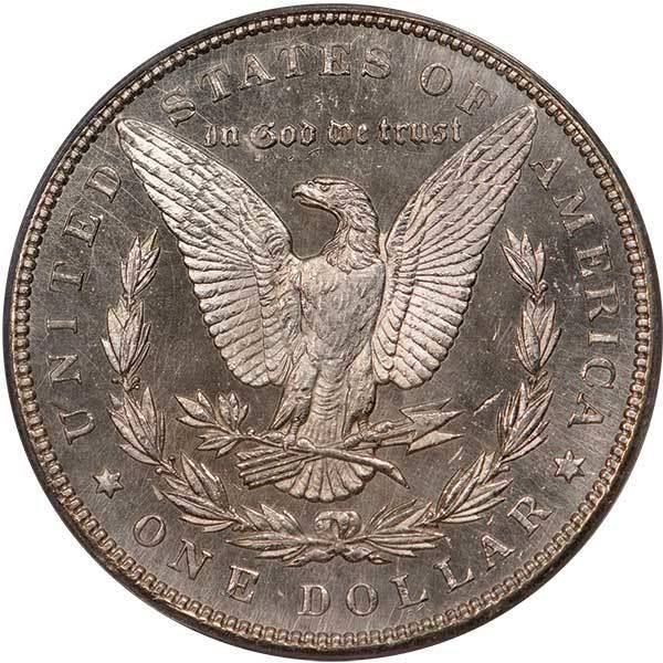 image for: $1 1900 PCGS MS65 DMPL CAC