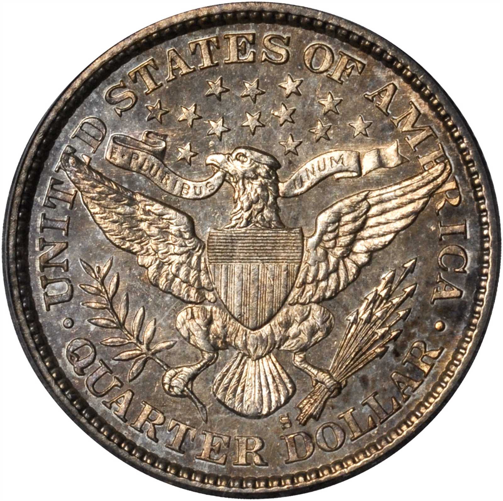 1897-S 25c MS63 thumbnail 2