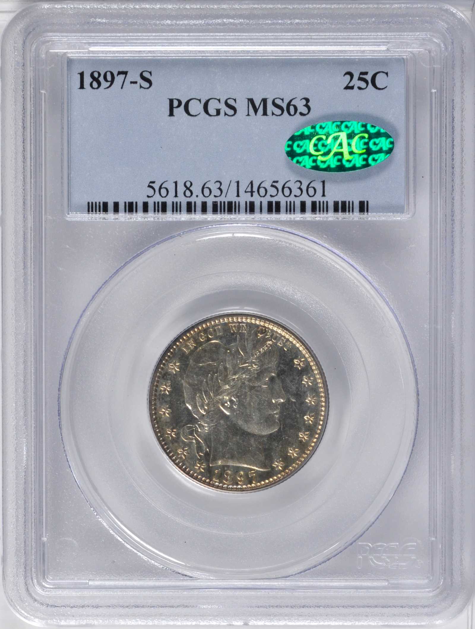 1897-S 25c MS63 thumbnail 4