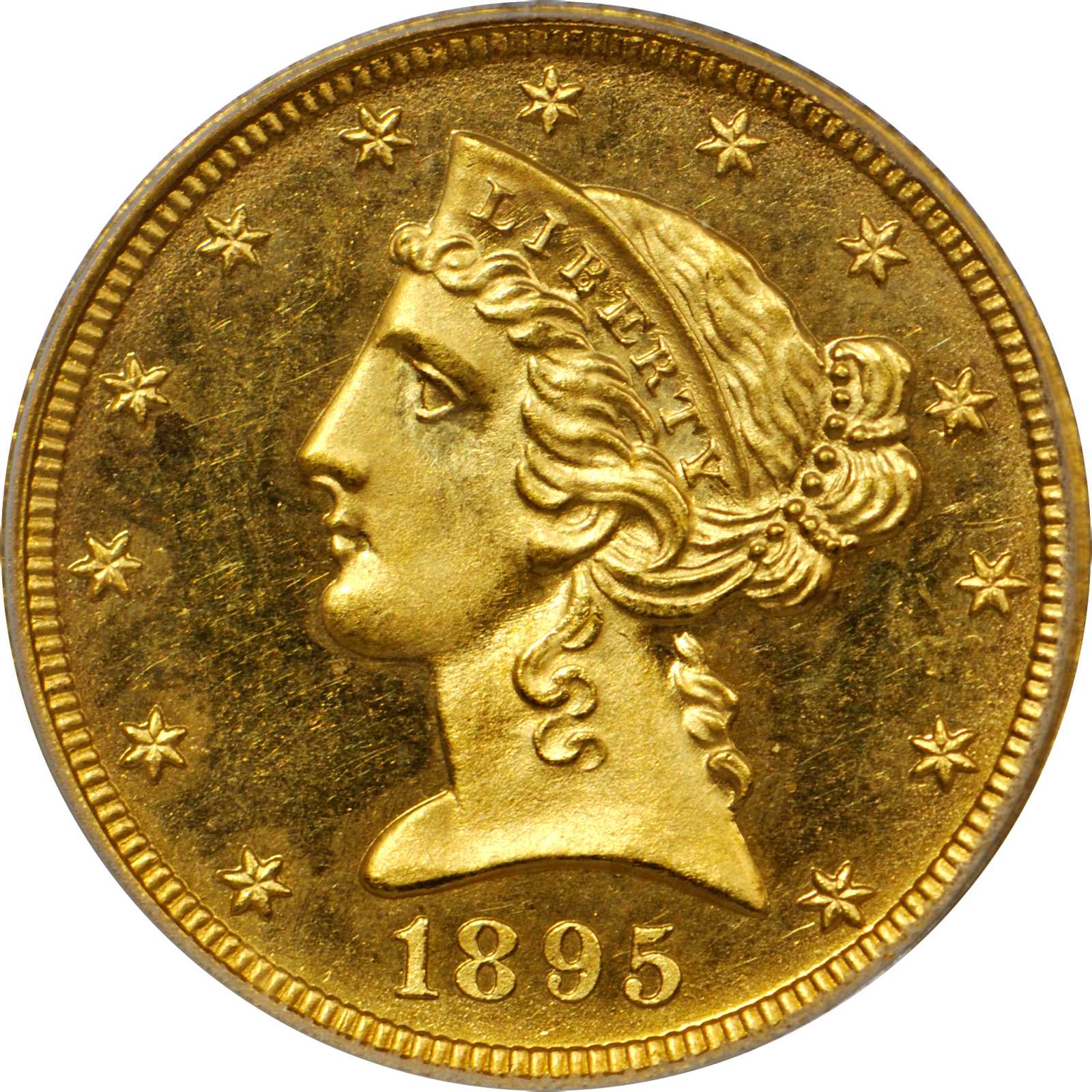 image for: 1895 Liberty Head Half Eagle. Proof-64 Cameo (PCGS). CAC.