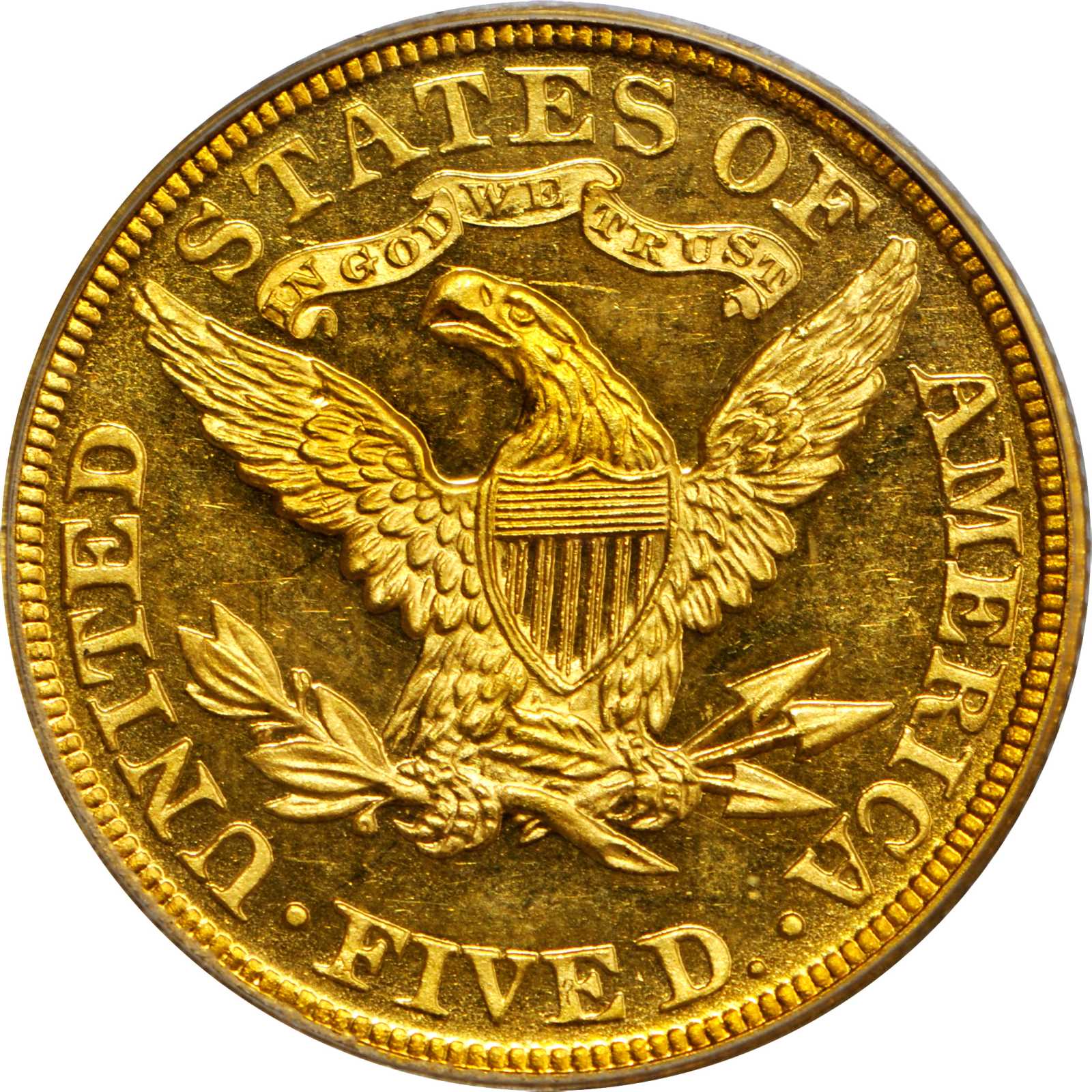 image for: 1895 Liberty Head Half Eagle. Proof-64 Cameo (PCGS). CAC.