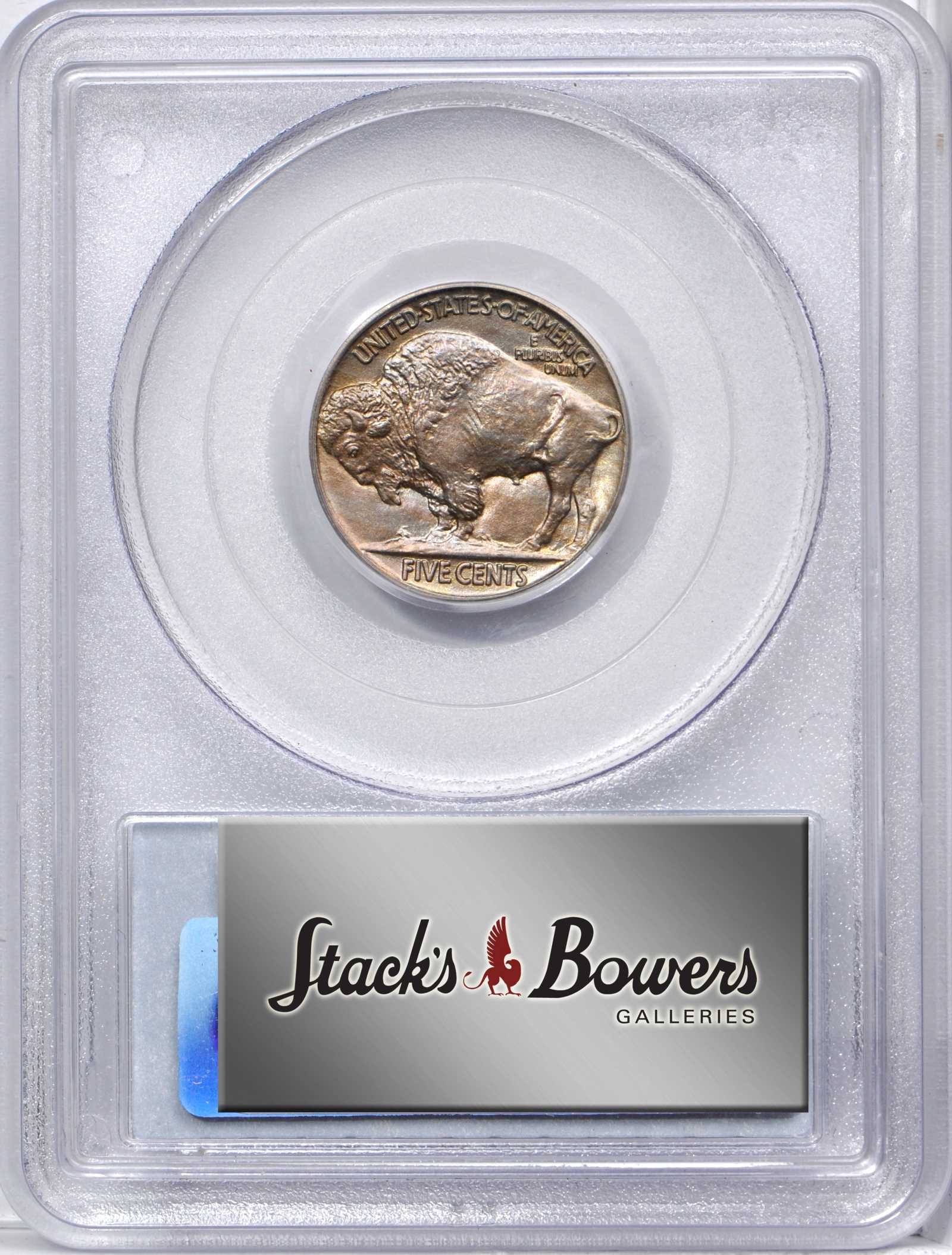 Buffalo Nickel 5c Type 2 Reverse, Matte Finish, 1913-1916 [Type] PR60 thumbnail 3