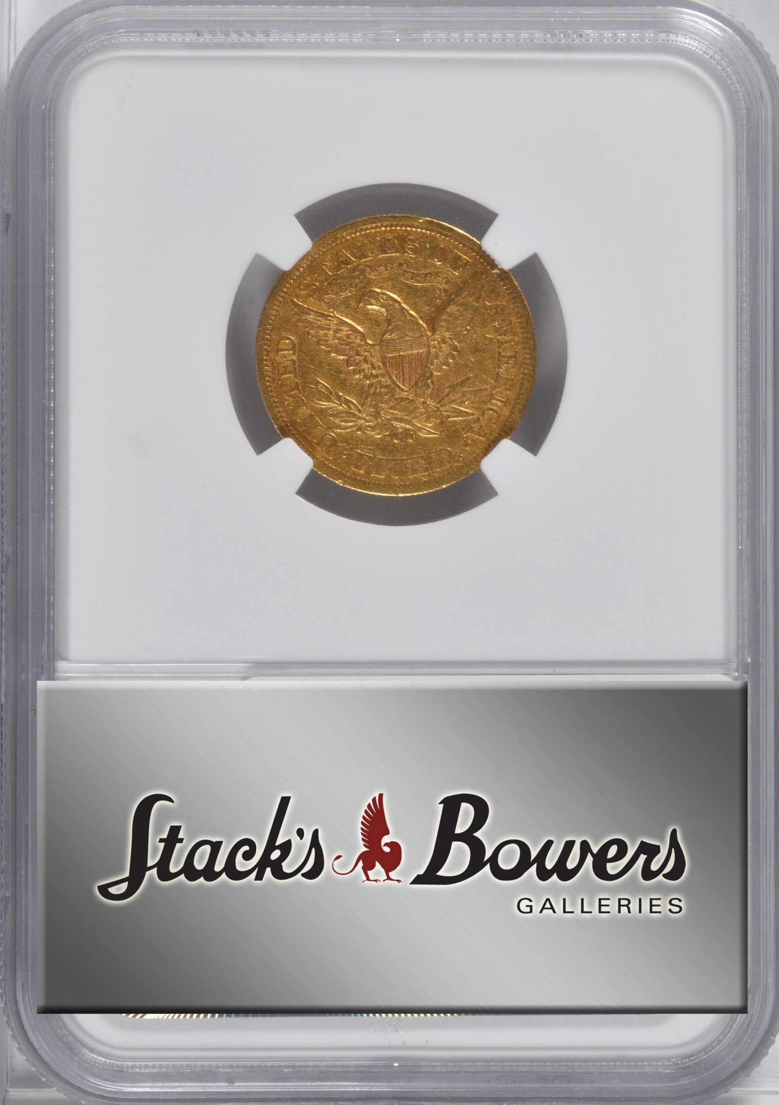 image for: 1871-CC Liberty Head Half Eagle. EF-40 (NGC).