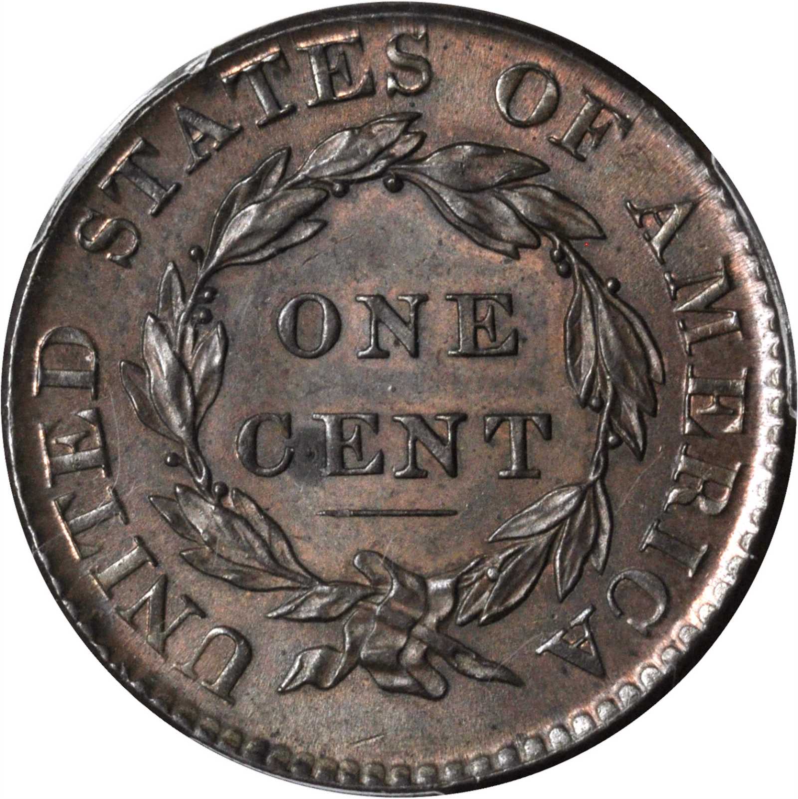 image for: 1820/19 Matron Head Cent. N-3. Rarity-2. MS-64 BN (PCGS).