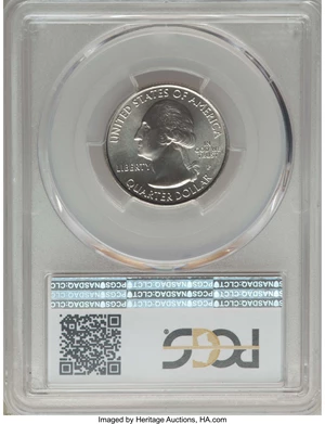 image for: 2011-P 25C Gettysburg MS67+ PCGS. PCGS Population: (107/1 and 5/0+). NGC Census: (0/0 and 0/0+)....