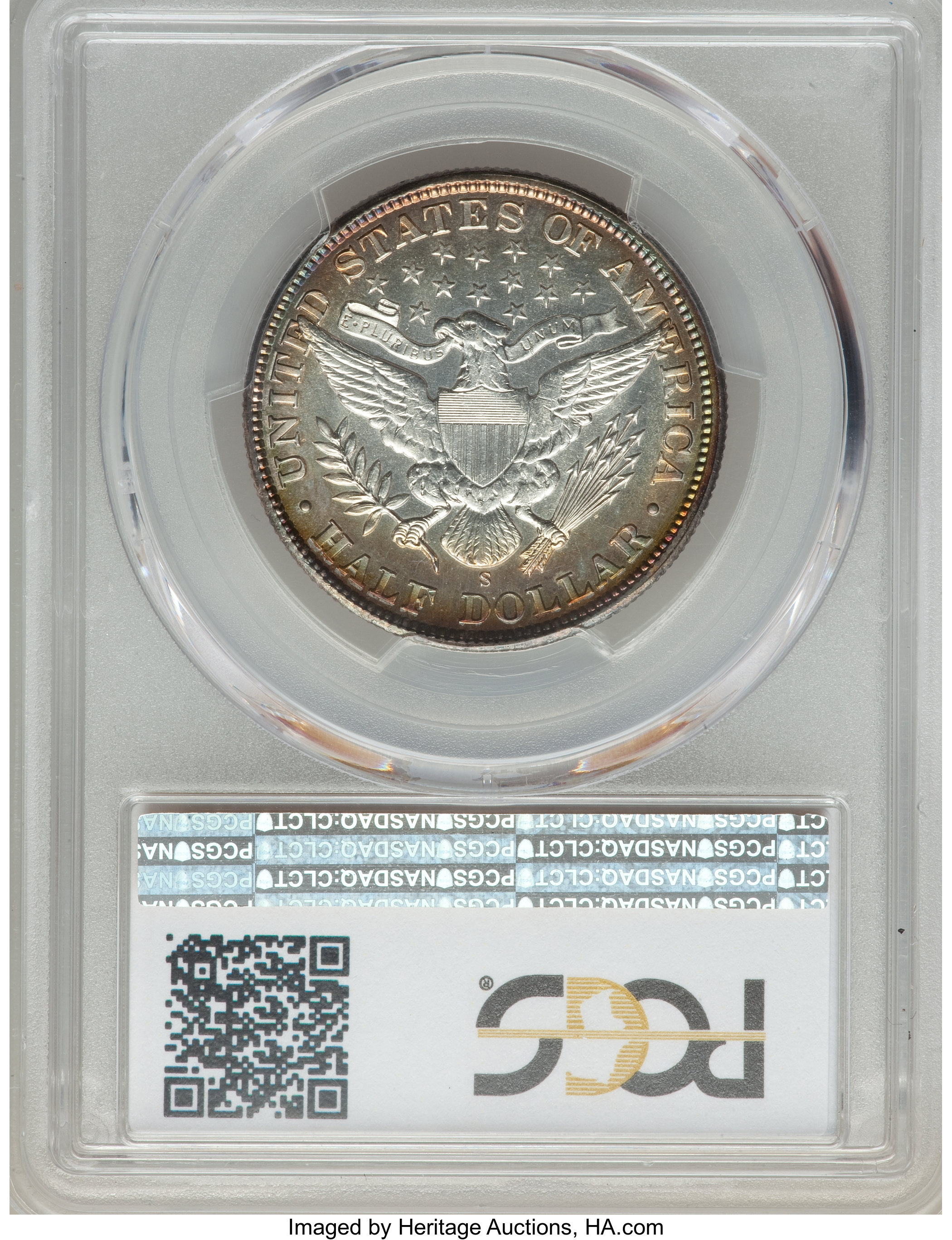 1907-S 50c MS61 thumbnail 2