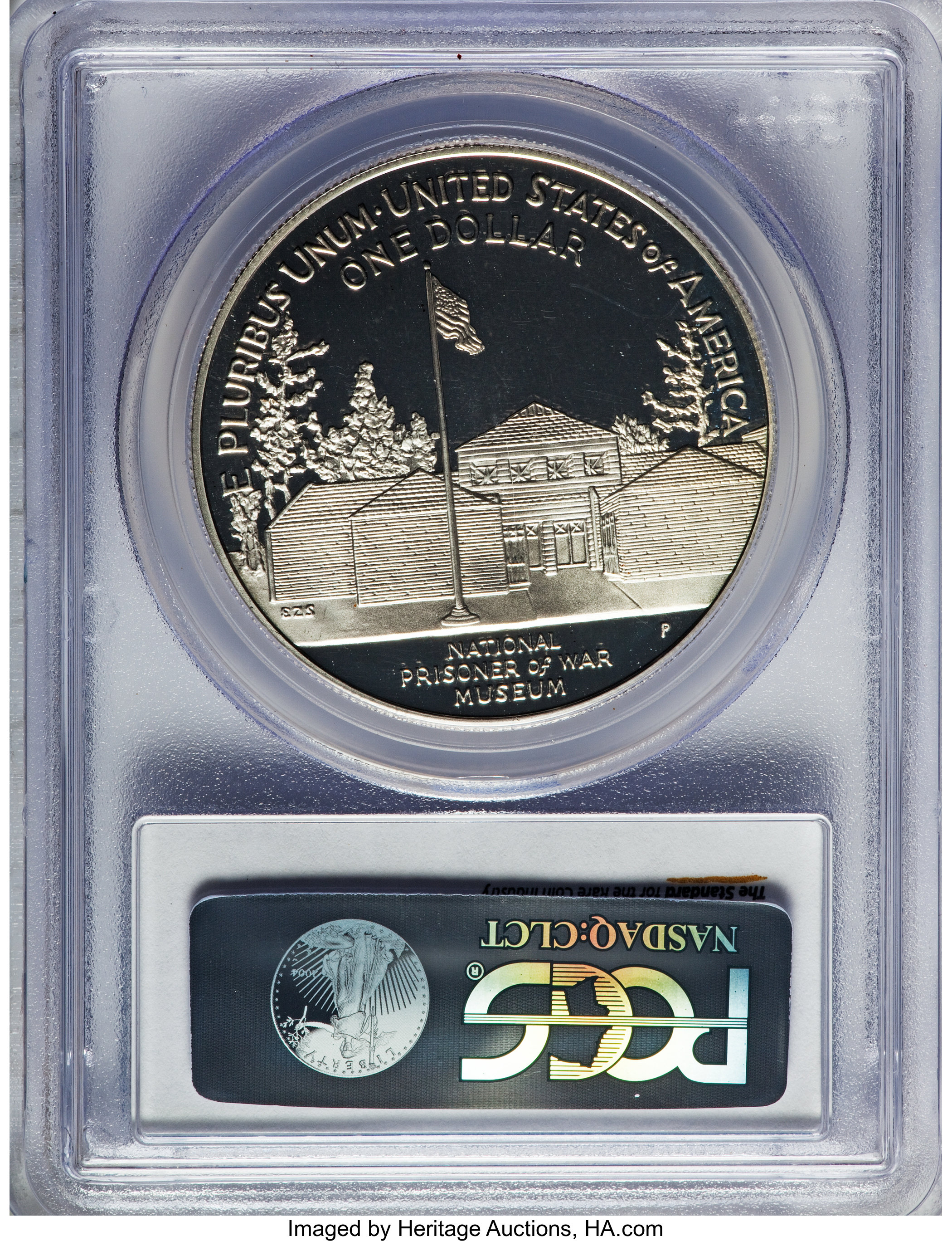 1994-P S$1 U.S. Prisoner of War Museum PR DCAM PR70 DCAM thumbnail 5