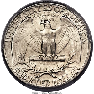 image for: 1936 25C Doubled Die Obverse, FS-101, MS66 PCGS....