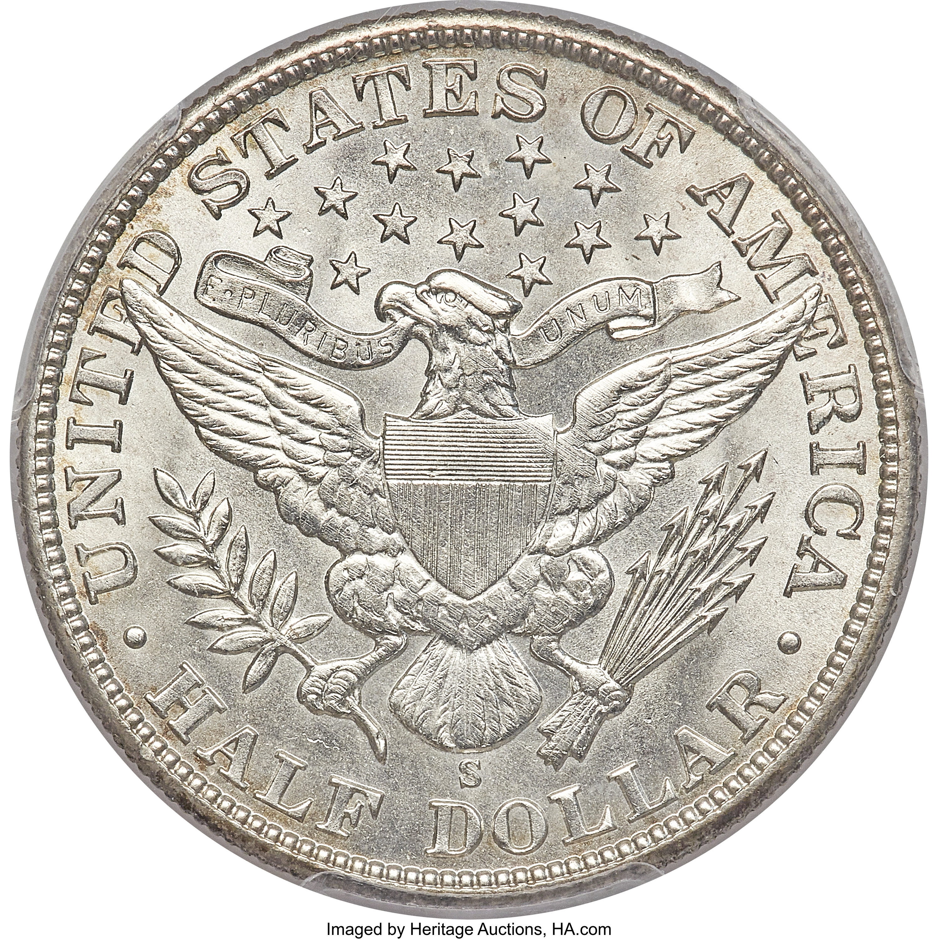 1904-S 50c MS63 thumbnail 3