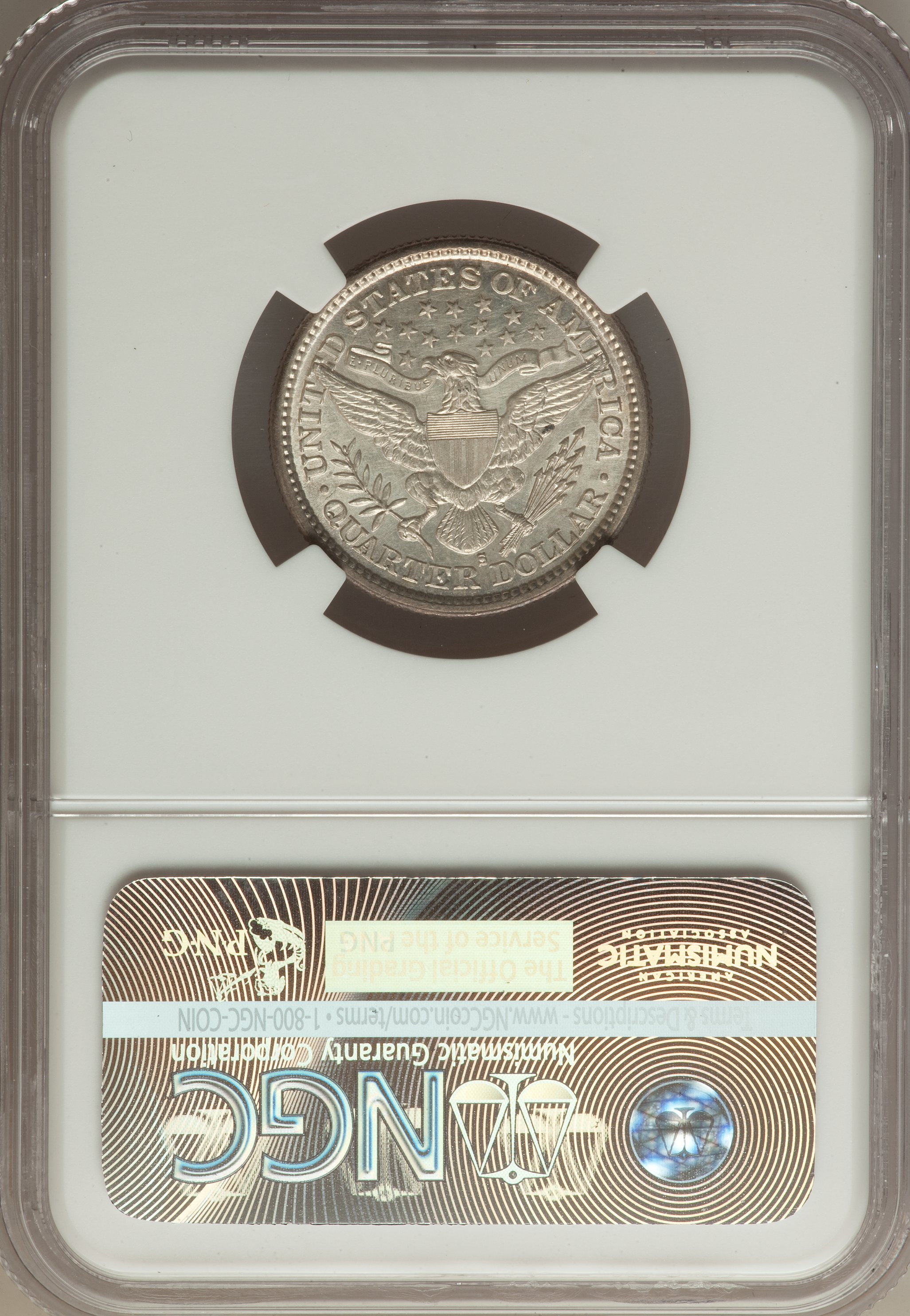 1894-S 25c MS61 thumbnail 2