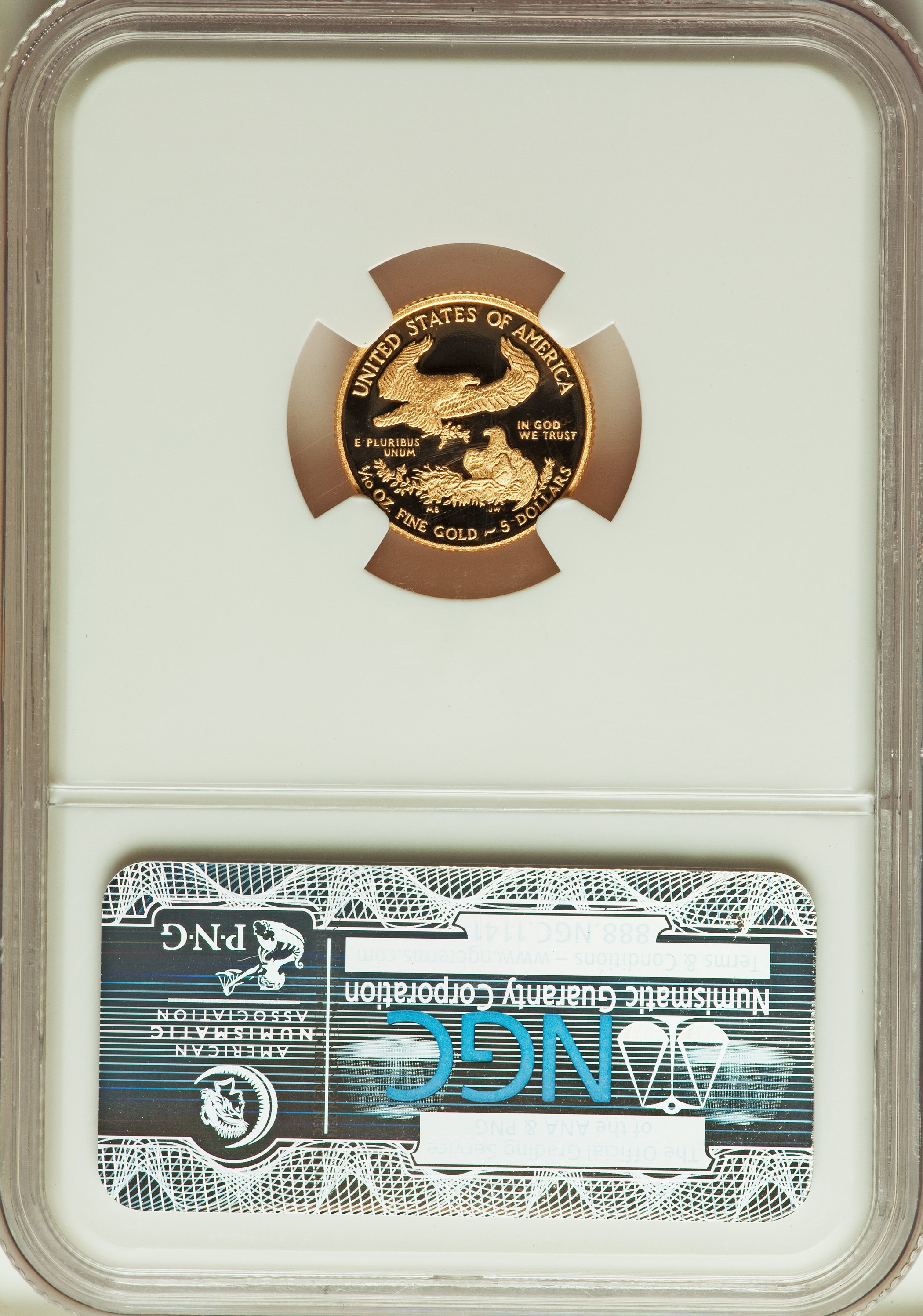 American Gold Eagle (AGE) Set 4 Coins, 1986- PR DCAM [Type] OGP thumbnail 17