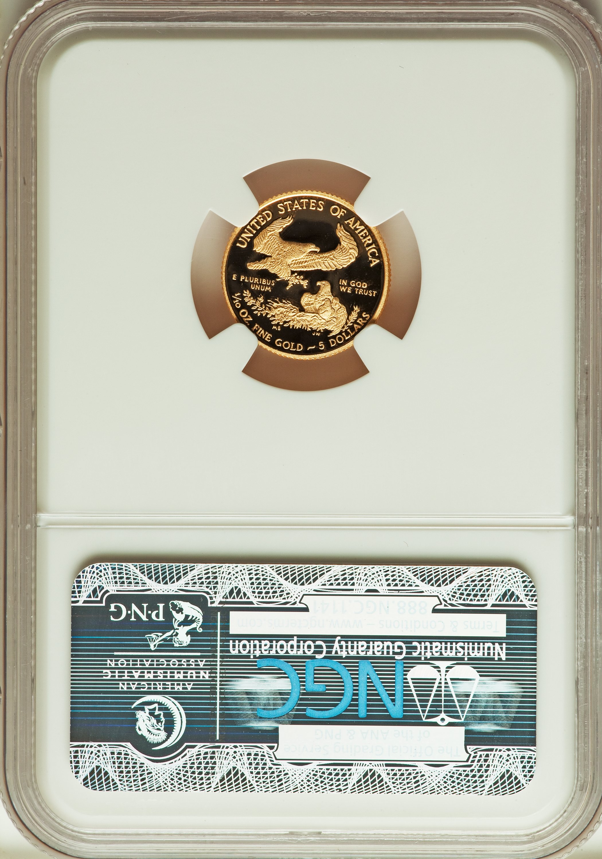American Gold Eagle (AGE) Set 4 Coins, 1986- PR DCAM [Type] OGP thumbnail 19