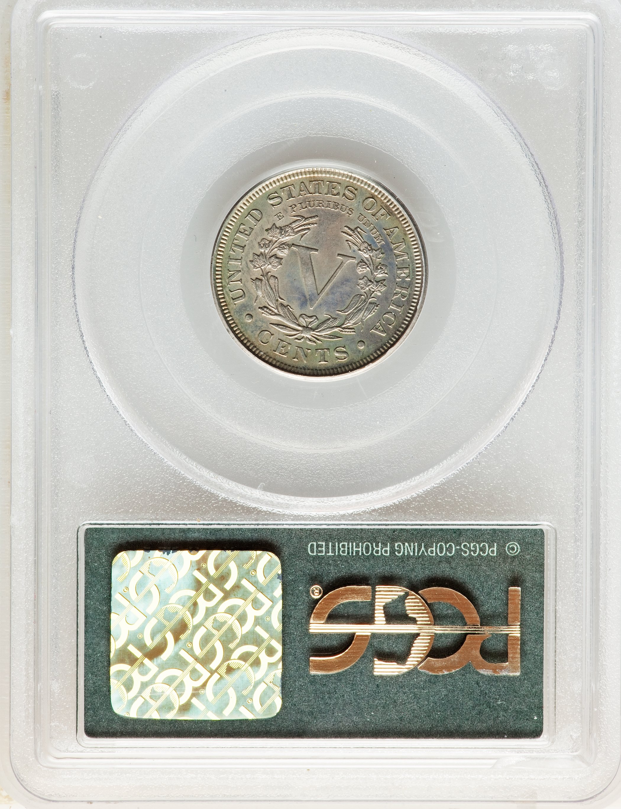 1904 5c AU53 CAC thumbnail 14