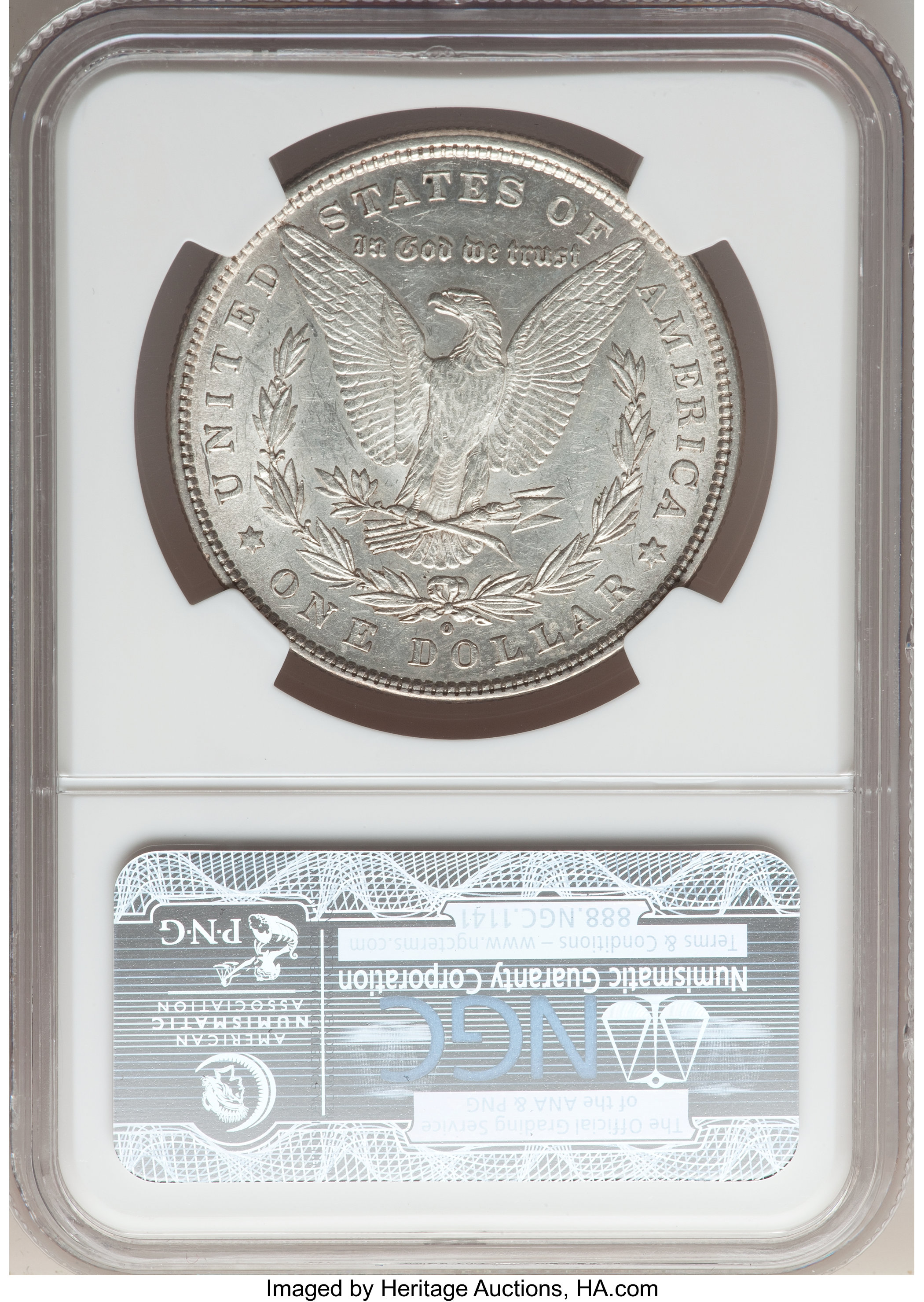 1880/79-O $1  Crossbar, VAM-4 AU55 thumbnail 4