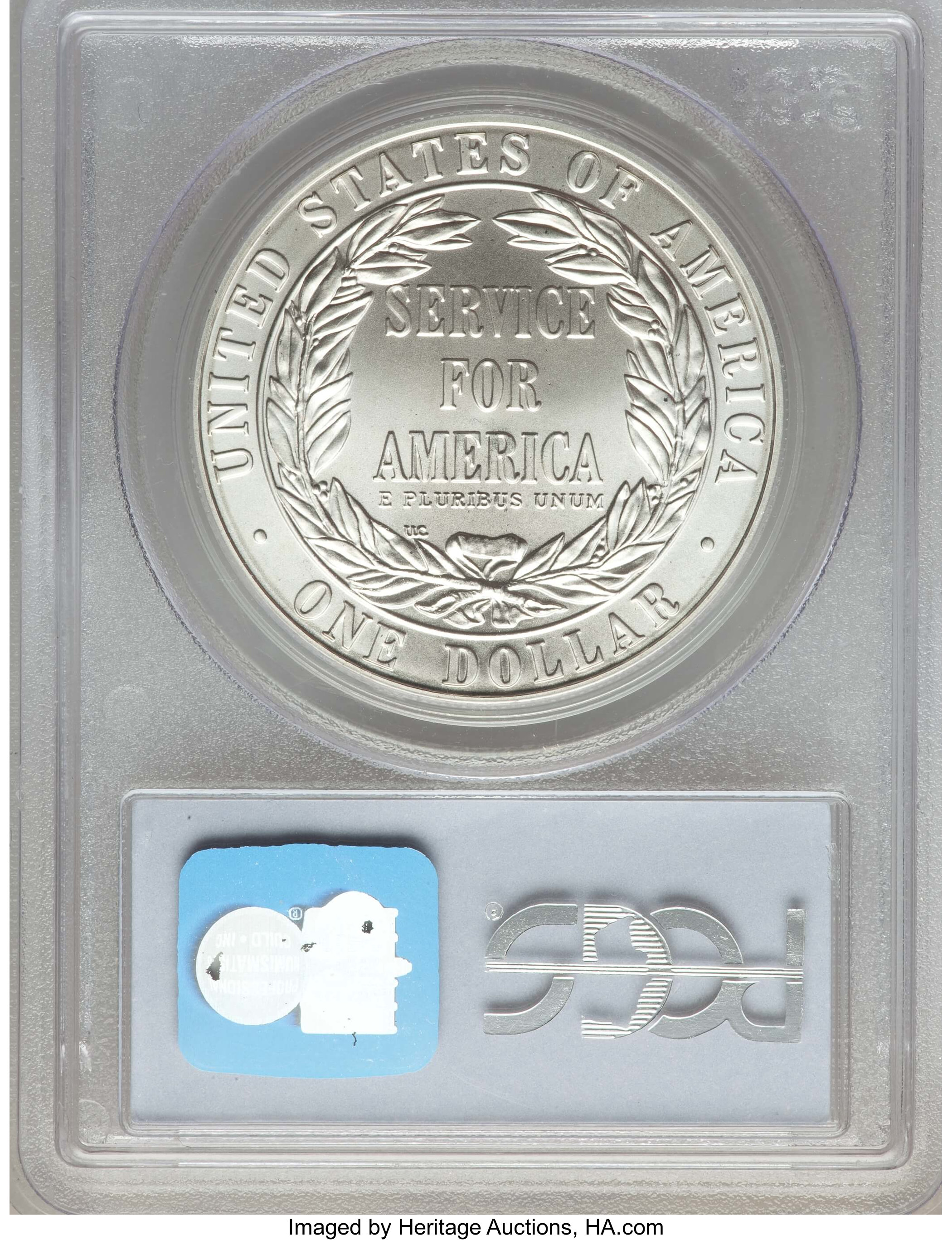 1996-S S$1 National Community Service MS63 thumbnail 11