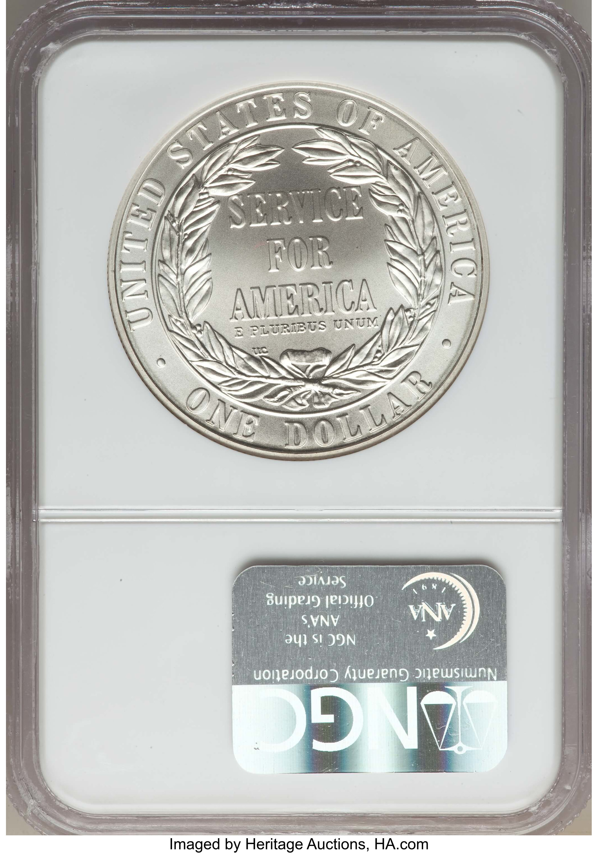 1996-S S$1 National Community Service MS70 thumbnail 12