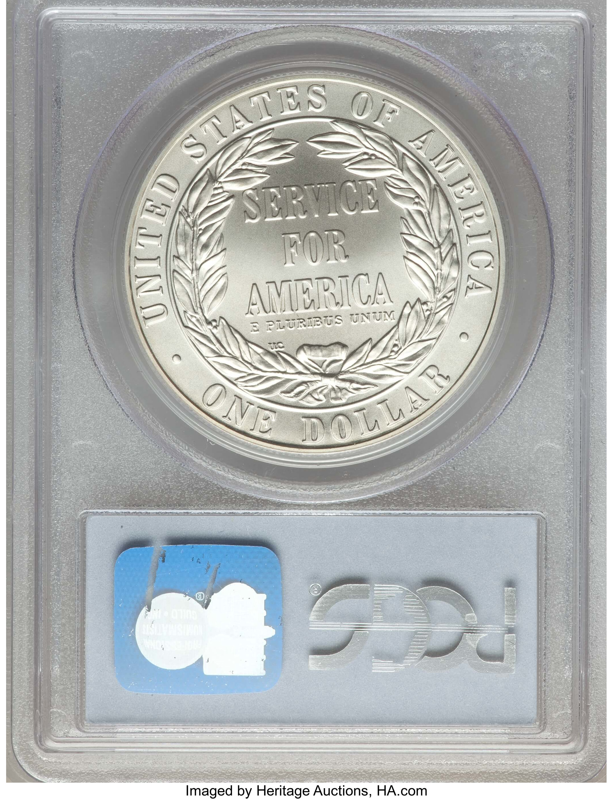 1996-S S$1 National Community Service MS63 thumbnail 9