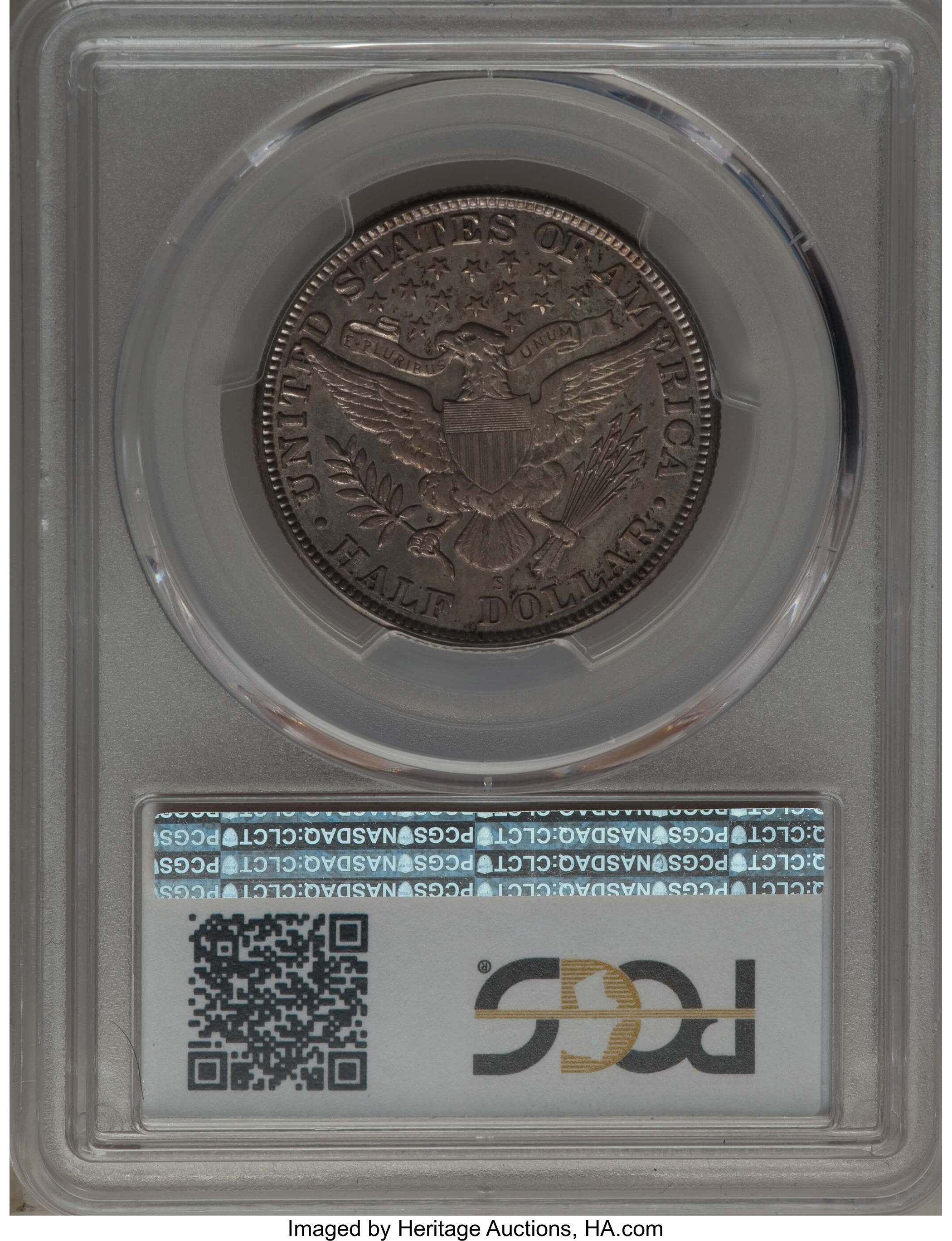 1913-S 50c AU53 thumbnail 2