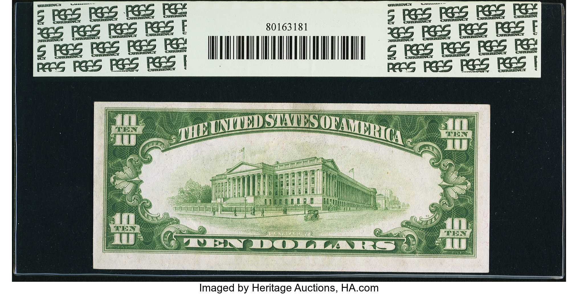 image for: Fr. 2002-E* $10 1928B Federal Reserve Note. PCGS Choice New 63PPQ....