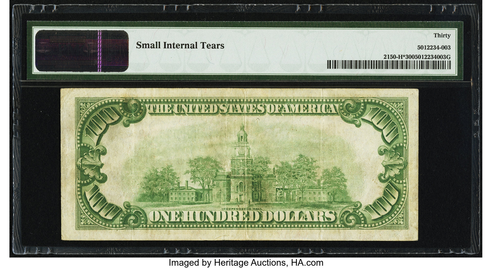 image for: Fr. 2150-H* $100 1928 Federal Reserve Note. PMG Very Fine 30....