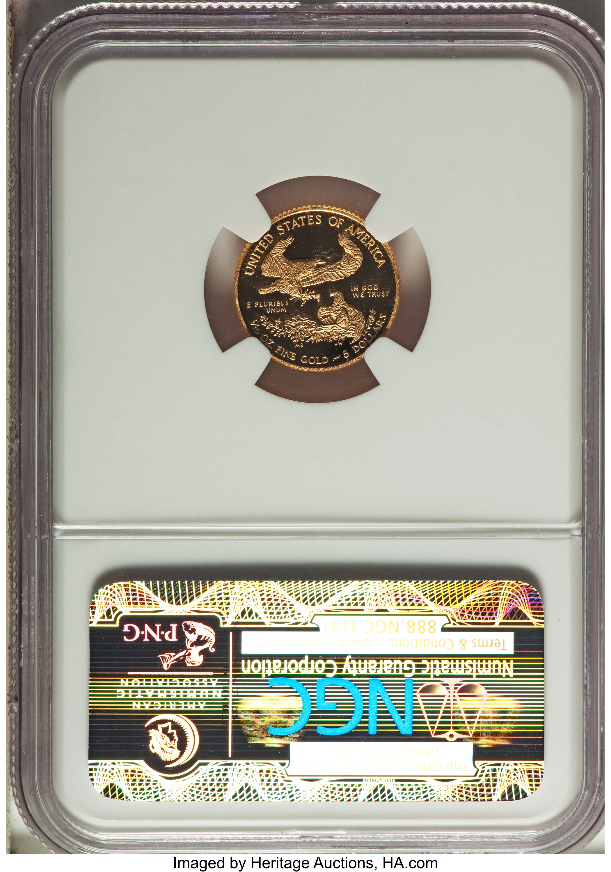 American Gold Eagle (AGE) Set 4 Coins, 1986- PR DCAM [Type] OGP thumbnail 22