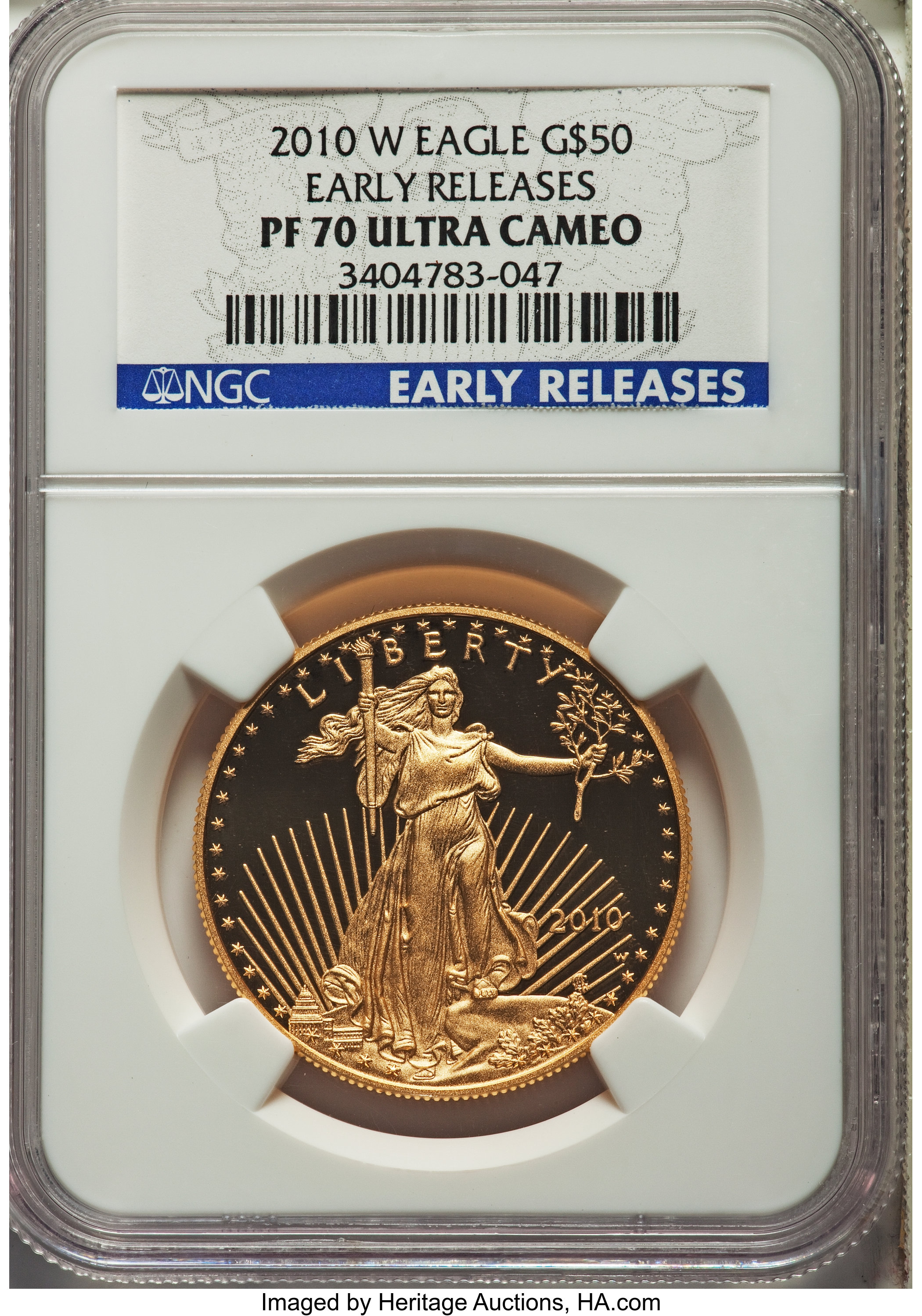 2010 Set Gold Eagle, 4 Coins PR DCAM thumbnail 20