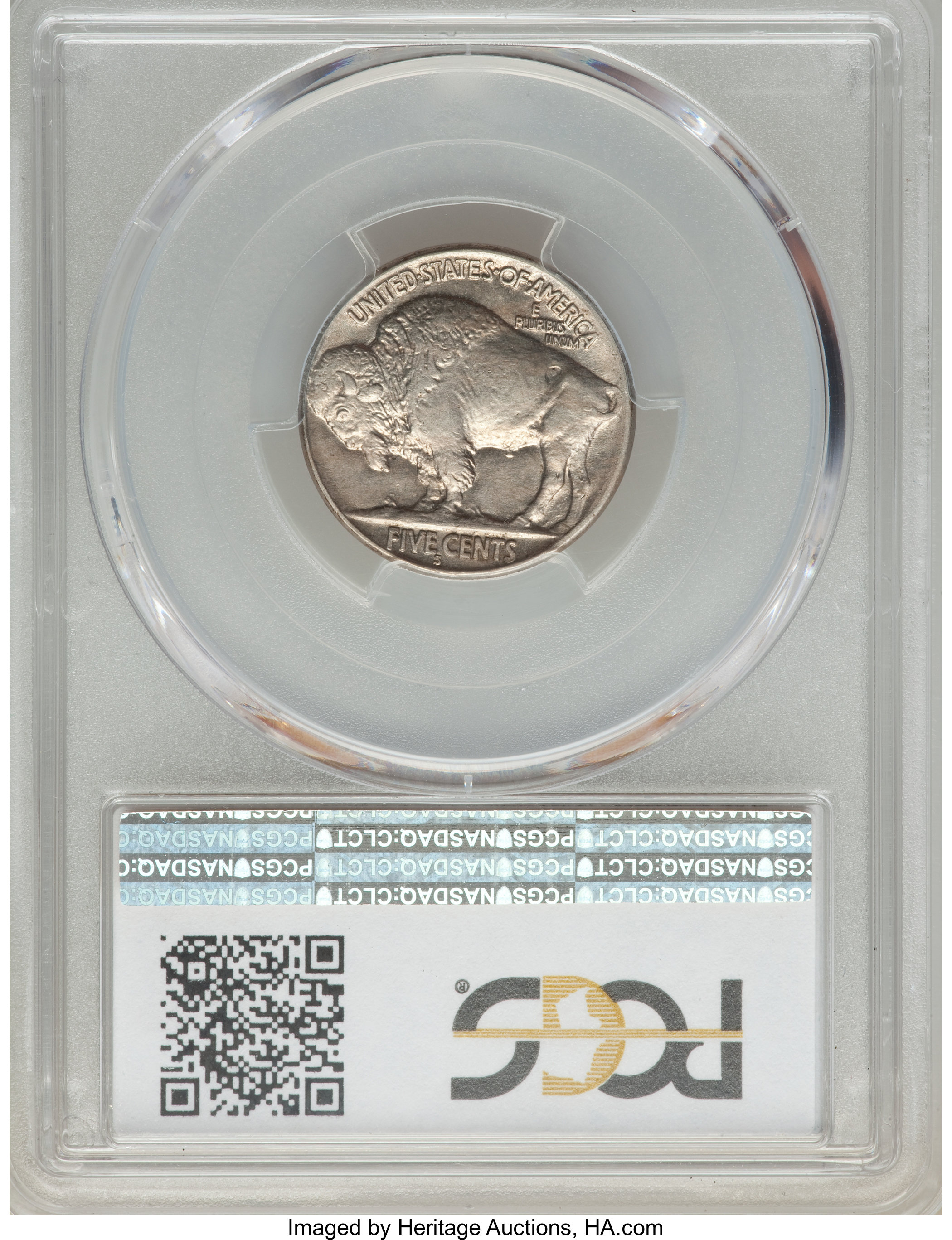 1921-S 5c MS61 CAC thumbnail 2