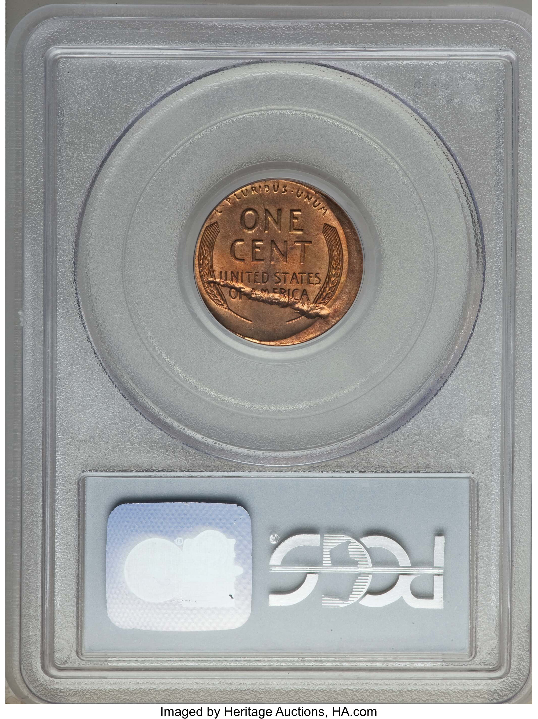 1955-S 1c MS RD MS63 RD CAC thumbnail 8