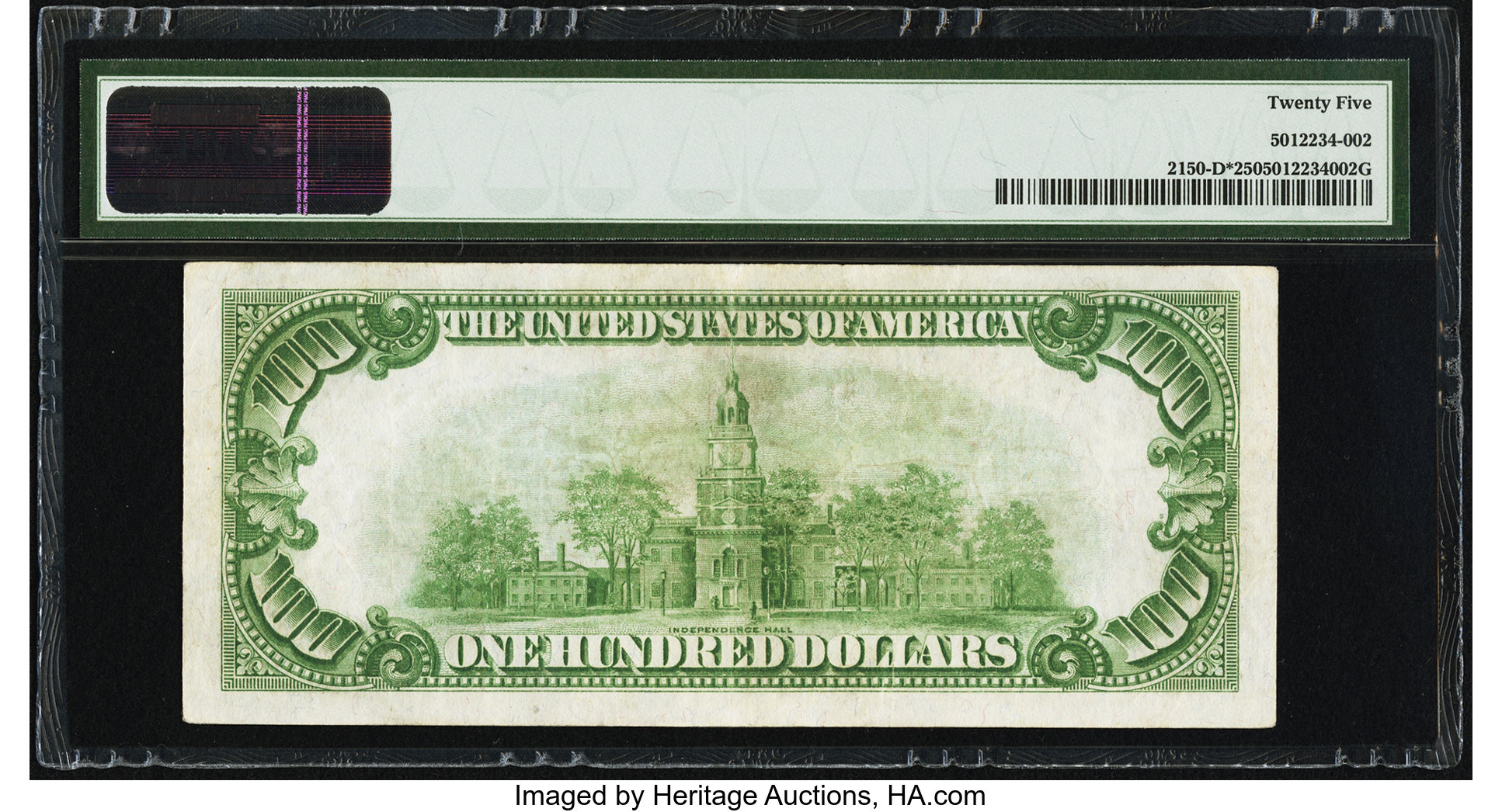 image for: Fr. 2150-D* $100 1928 Federal Reserve Note. PMG Very Fine 25....