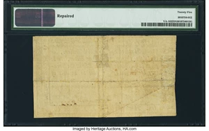image for: Virginia October 5, 1778 $100 PMG Very Fine 25 Net....