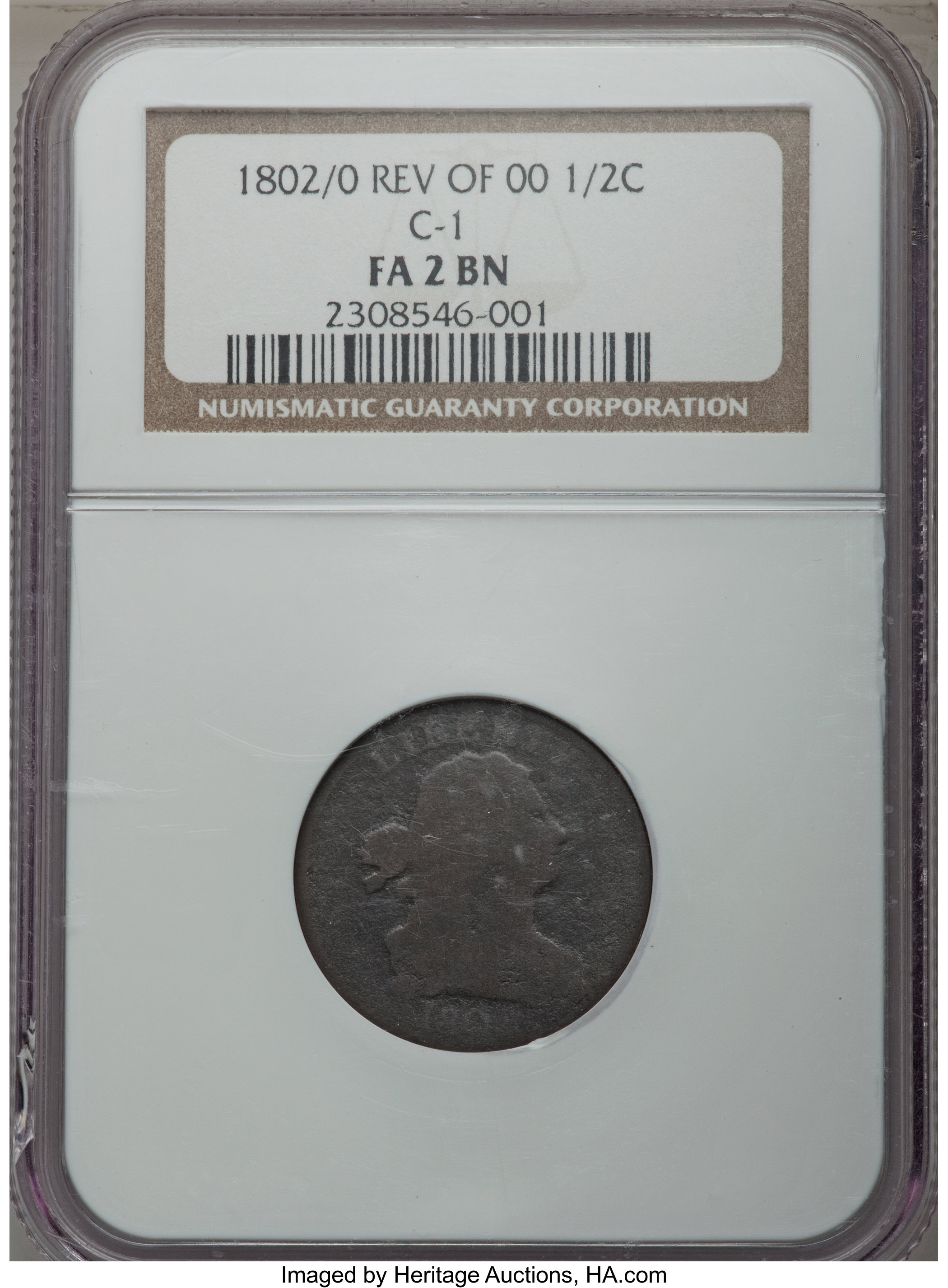 1802/0 1/2c Reverse of 1800 MS BN AG2 BN thumbnail 8