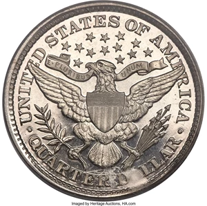 image for: 1895 25C PR67 Deep Cameo PCGS. CAC....