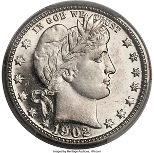image for: 1902 25C PR66 Cameo PCGS. CAC....