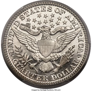 image for: 1902 25C PR66 Cameo PCGS. CAC....
