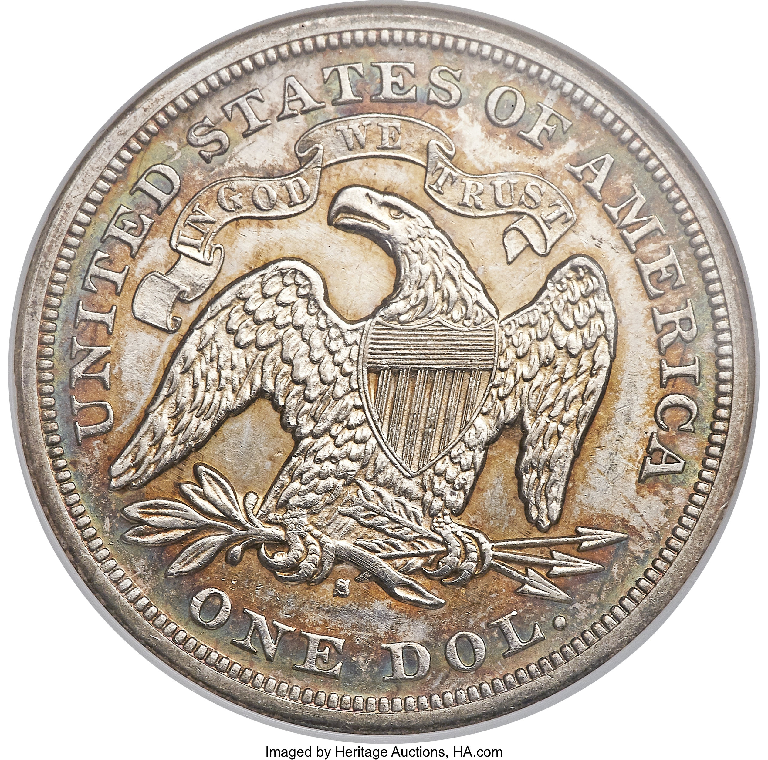 1872-S $1 MS64 thumbnail 9